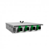 Кросс оптический настенный 4 порта SC/APC 9/125 укомплектованный Кросс оптический настенный 4 порта SC/APC 9/125 укомплектованный