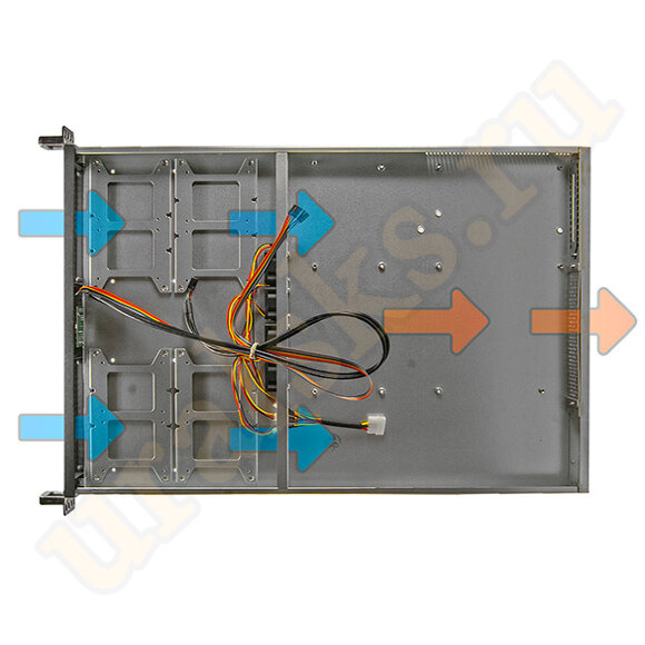 Серверный корпус 1U NR-N162 черный, NegoRack Серверный корпус 1U NR-N162 черный, NegoRack