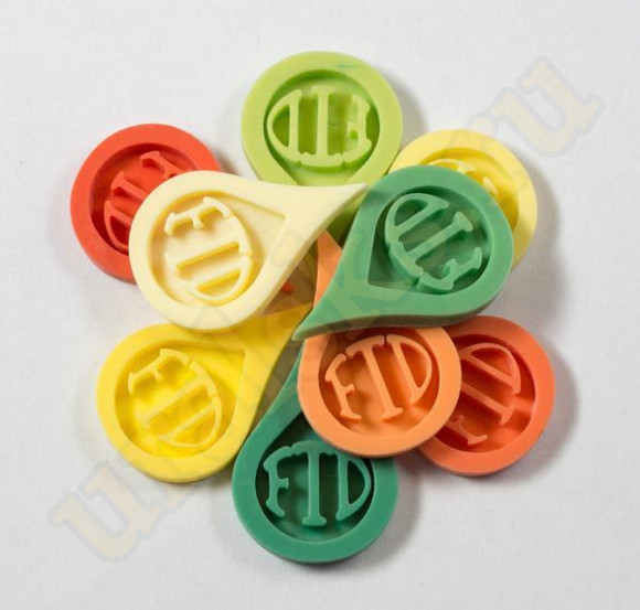 Набор пигментов для фотополимера CMYK+W (5x20 г) FunToDo