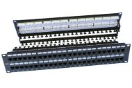Hyperline PP3-19-48-8P8C-C6-110D Патч-панель 19", 2U, 48 портов RJ-45, категория 6, Dual IDC, ROHS, цвет черный (задний кабельный организатор в комплекте) Hyperline PP3-19-48-8P8C-C6-110D Патч-панель 19", 2U, 48 портов RJ-45, категория 6, Dual IDC, ROHS, цвет черный (задний кабельный организатор в комплекте)