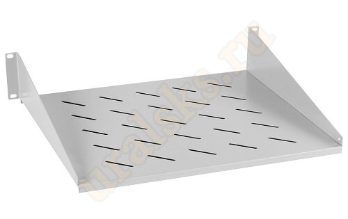 SH-J017-2U-400 Полка 19" консольная 2U глубина 400 мм Cabeus