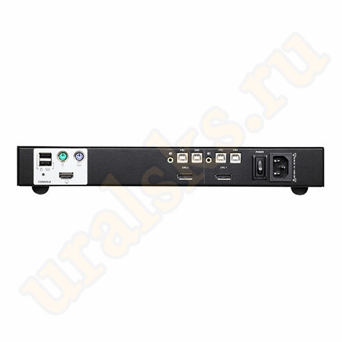 CS1182DP-AT-G Защищенный KVM Переключатель 2-портовый HDMI, USB, PS/2