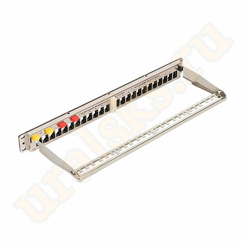 NMC-RP24-LS2-1U-MT Патч-панель NIKOMAX с системой мониторинга подключений