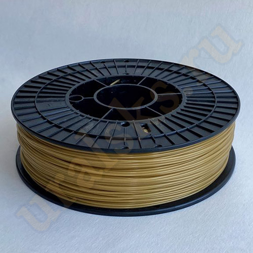 PLA пластик Золотой для 3D печати, 1,75мм TR3D 0,9кг