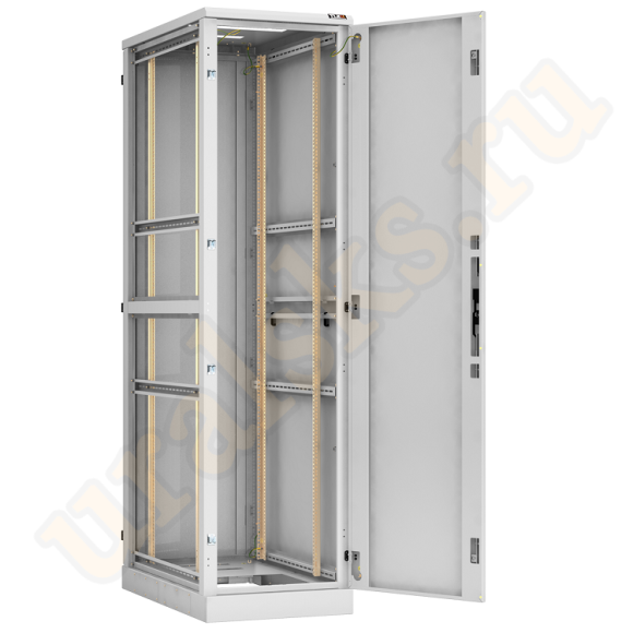 TFA-476080-MHMH-GY	Напольный шкаф 19", 47U, металлическая дверь, двойные боковые стенки, Ш600хВ2280хГ800мм, в разобранном виде, серый
