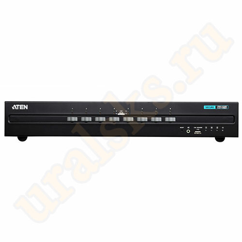 CS1148D-AT-G Защищенный KVM Переключатель 8-портовый DVI-I, USB, PS/2