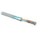 Hyperline FUTP4-C5E-S24-IN-PVC-GY-305 (305 м) Кабель витая пара, экранированная F/UTP, категория 5e, 4 пары (24 AWG), одножильный (solid), экран - фольга, PVC, –20°C – +75°C, серый