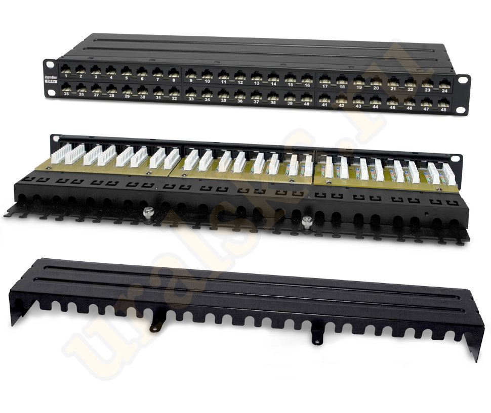 Hyperline PPHD-19-48-8P8C-C6A-110D -панель высокой плотности 19 .