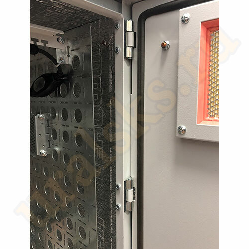 Шкаф ШТВ-Н-12.6.5-4ААА-Т2 12U (600x500) уличный комплектация T2-IP65