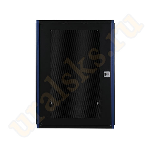 DR-620411 Настенный шкаф 19", 18U 600х450, дверь перфорация, черный