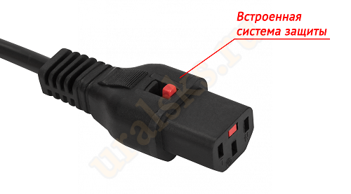 LAN-PP19L/SH-2.0-BK Шнур питания с блокировкой C19-Schuko прямая, 3х1.5, 220В, 16А, черный, 2 метра LAN-PP19L/SH-2.0-BK Шнур питания с блокировкой C19-Schuko прямая, 3х1.5, 220В, 16А, черный, 2 метра