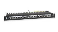 Cabeus PL-24-Cat.5e-SH-Dual IDC Патч-панель 19"(1U), 24 порта RJ-45 полностью экранированная, категория 5e, Dual IDC Cabeus PL-24-Cat.5e-SH-Dual IDC Патч-панель 19"(1U), 24 порта RJ-45 полностью экранированная, категория 5e, Dual IDC