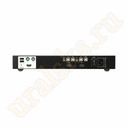 CS1182H-AT-G Защищенный KVM Переключатель 2-портовый HDMI, USB, PS/2