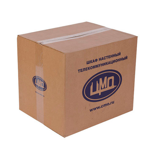 ШРН-6.500 Шкаф телекоммуникационный настенный сварной 6U (600x530) съёмные стенки, дверь стекло