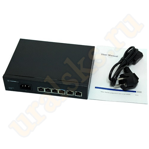 4-х канальный PoE коммутатор M-PS4200-V2 M131318