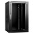 SH-05F-18U60/45-BK Шкаф телекоммуникационный настенный 19" 18U 600x450x901mm (ШхГхВ) дверь стекло, цвет черный (RAL 9004) Cabeus