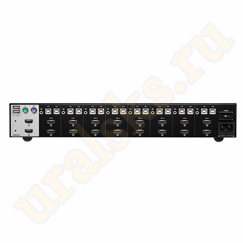 CS1148H-AT-G Защищенный KVM Переключатель 8-портовый HDMI, USB, PS/2