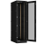 TFA-478010-GHMH-BK Напольный шкаф 19", 47U, стеклянная дверь, двухуровневые боковые металлические стенки, Ш800хВ2280хГ1000мм, в разобранном виде, черный