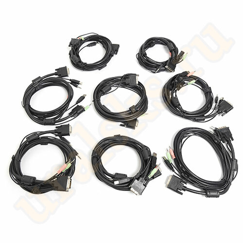 Консоль NR-MSR2708DVI, 1U, 17" ЖК, 8 портов KVM, Negorack