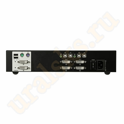 CS1142D-AT-G Защищенный KVM Переключатель 2-портовый DVI-I, USB, PS/2 CS1142D-AT-G Защищенный KVM Переключатель 2-портовый DVI-I, USB, PS/2