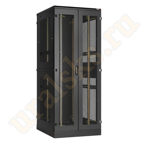TFA-478010-WEWE-BK	Напольный шкаф 19", 47U, перфорированные двухстворчатые двери, перфорированные двухуровневые стенки, Ш800хВ2280хГ1000мм, в разобранном виде, черный