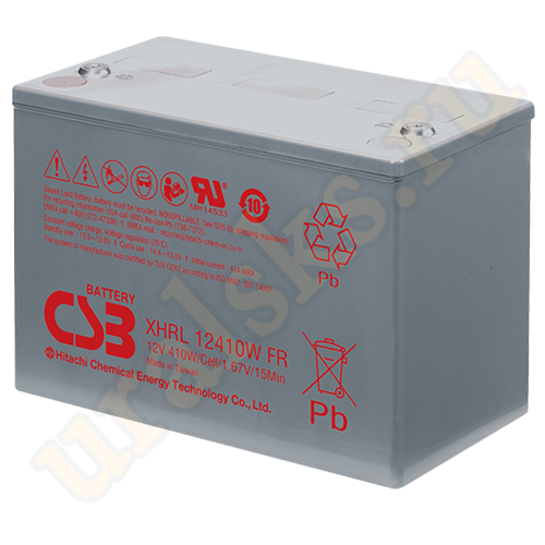 XHRL12410W Аккумуляторная батарея CSB 12 В, 410 Вт/Эл
