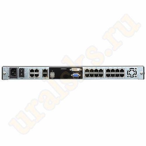 KL1116VN-AXA-RG KVM Консоль с переключателем 19" с интерфейсами VGA, DVI-D, USB