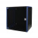 DR-600221 Настенный шкаф 19", 12U 600х600, дверь стекло, чёрный
