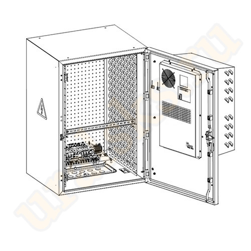 ШТВ-Н-18.6.5-КААА-ТК Шкаф всепогодный настенный укомплектованный 18U 600xГ500, комплектация ТК-IP54/55 ШТВ-Н-18.6.5-КААА-ТК Шкаф всепогодный настенный укомплектованный 18U 600xГ500, комплектация ТК-IP54/55