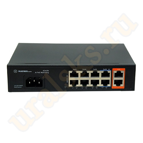 8-ми канальный PoE коммутатор M-PS8200G-V2 M131477 