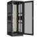 TFA-478010-GEWE-BK Напольный шкаф 19", 47U, дверь со стеклом и перфорированная двухстворчатая дверь, перфорированные двухуровневые стенки, Ш800хВ2280хГ1000мм, в разобранном виде, черный