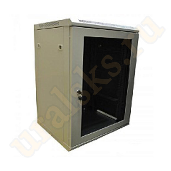 Шкаф 19" C126045GWT настенный 12U 600x450 (WT-2042P-12U-600x450-F-G)