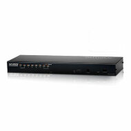 KH1508Ai-AX-G IP KVM Переключатель 8-портовый VGA, USB, PS/2 KH1508Ai-AX-G IP KVM Переключатель 8-портовый VGA, USB, PS/2