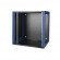 DR-620221 Настенный шкаф 19", 12U 600х600, дверь перфорация, черный