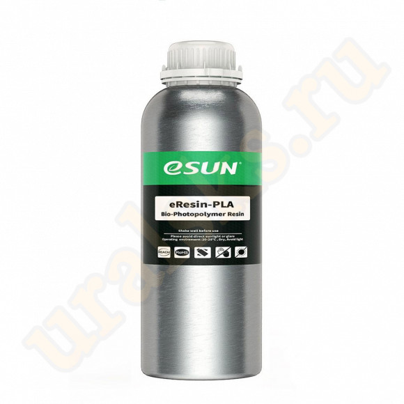 eSUN eResin-PLA Фотополимерная смола на основе PLA, цвет Серый 1кг