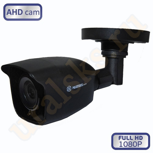 M100766 MT-CP2.0AHD20FB (3,6mm) Цветная 2.0MP Analog HD 1080P, уличная, цилиндрическая камера с ИК подсветкой