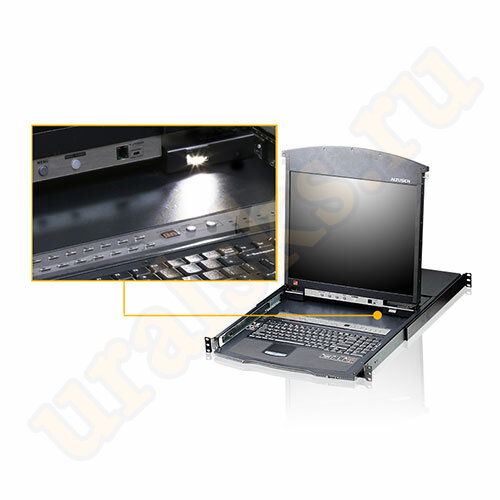 KL1516AN-AXA-RG KVM Консоль с переключателем 19" с интерфейсами VGA, USB, PS/2 KL1516AN-AXA-RG KVM Консоль с переключателем 19" с интерфейсами VGA, USB, PS/2
