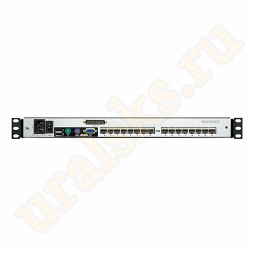 KL1516AN-AXA-RG KVM Консоль с переключателем 19" с интерфейсами VGA, USB, PS/2 KL1516AN-AXA-RG KVM Консоль с переключателем 19" с интерфейсами VGA, USB, PS/2