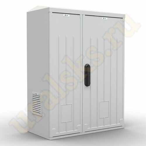 Шкаф ШТВ-НП-12.6.3-8ААА-Т1 12U (600x300) уличный комплектация T1-IP54