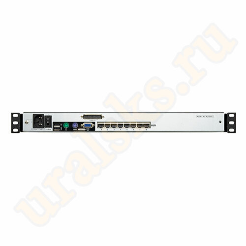 KL1508AN-AXA-RG KVM Консоль с переключателем 19" с интерфейсами VGA, USB, PS/2
