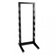 Стойка телекоммуникационная универсальная 33U однорамная, цвет чёрный Стойка телекоммуникационная универсальная 33U однорамная, цвет чёрный