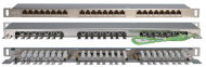 Hyperline PP3-19-24-8P8C-C6-SH-110D Патч-панель 19", 1U, 24 порта RJ-45 полн. экран., категория 6, Dual IDC, ROHS, цвет черный Hyperline PP3-19-24-8P8C-C6-SH-110D Патч-панель 19", 1U, 24 порта RJ-45 полн. экран., категория 6, Dual IDC, ROHS, цвет черный