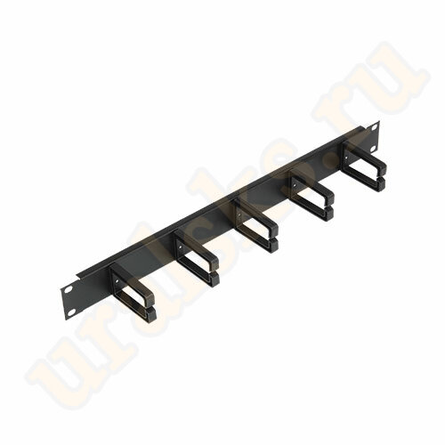NMC-OP450-2 Кабельный органайзер NIKOMAX 19", 1U, с пластиковыми кольцами, 60мм, 2 шт