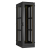 TFA-246010-GPPP-BK Напольный шкаф 19", 24U, стеклянная передняя дверь, боковые перфорированные стенки и задняя дверь Ш600хВ1280хГ1000мм, в разобранном виде, черный