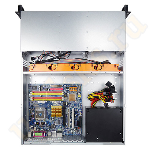 Серверный корпус 2U NR-N2542 чёрный, NegoRack