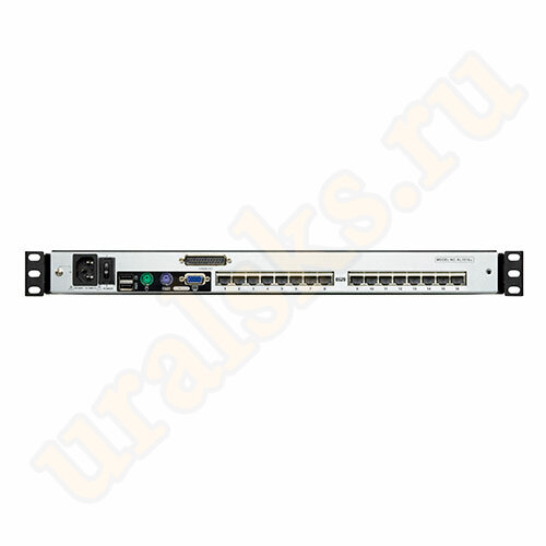 KL1516AM-AXA-RG KVM Консоль с переключателем 17" с интерфейсами VGA, USB, PS/2