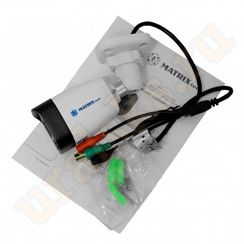 M131483 MT-CM2.0AHD20S (2,8mm) Цветная 2.0MP Analog HD 1080P, уличная, цилиндрическая камера с ИК подсветкой