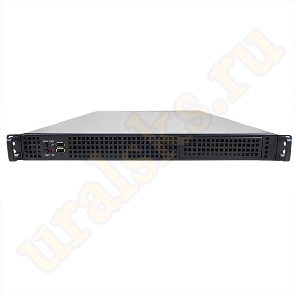 Серверный корпус 1U NR-N165 черный, NegoRack