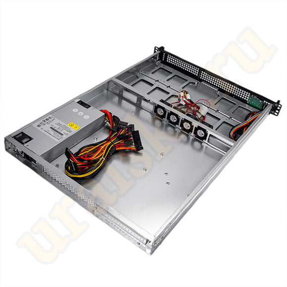 Серверный корпус 1U NR-N165 черный, NegoRack