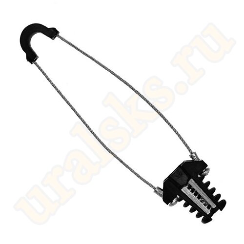 Зажим WC7-1.5C анкерный клиновой (пластик + цинк) 1,5 Кн